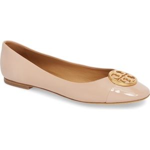 NWT Tory Burch Chelsea Cap Toe Ballet Flat